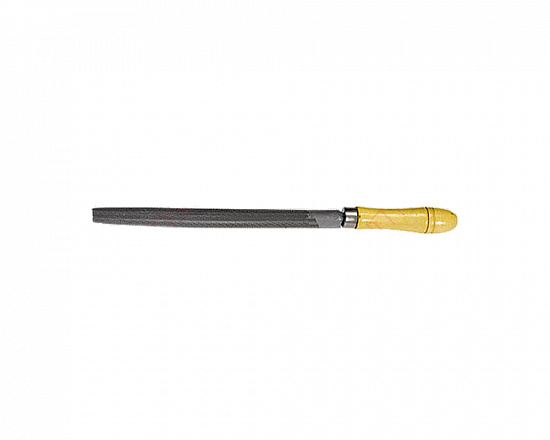 Напильник, 250 мм, полукруглый, деревянная ручка// СИБРТЕХ