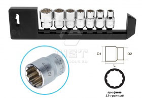 Представляем наборы головок 12 гранных в магазине AIST