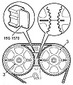 Фиксатор шестерен распредвалов Rover 18G-1570