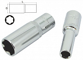 Головка глубокая 11мм 1/2" "SL"