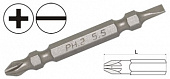 Бит двухсторонний PH.0xSL3.0 1/4" для шуруповерта 10 шт.