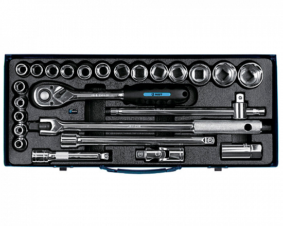 Набор инструмента 25 пр. 8-32мм (1/2") 6-гр.