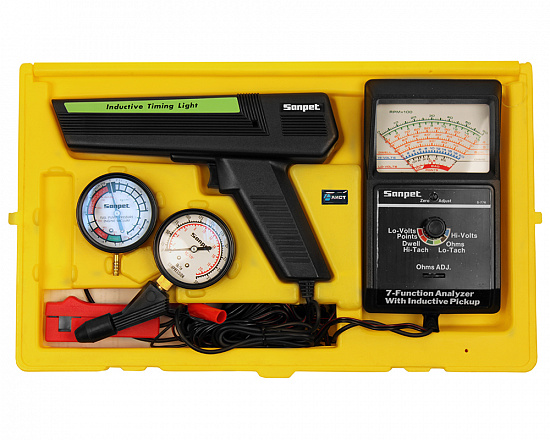 Стробоскоп установки зажигания бензиновый 12V в наборе 5 предметов