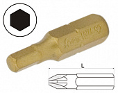 Бит шестигран. 4.0мм 1/4"