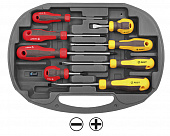 Набор отверток крестовых PH и шлицевых SL 8 предметов