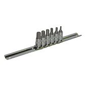 Набор головок-битов шестигранных HEX (H3-H8) 1/4" 6 предметов