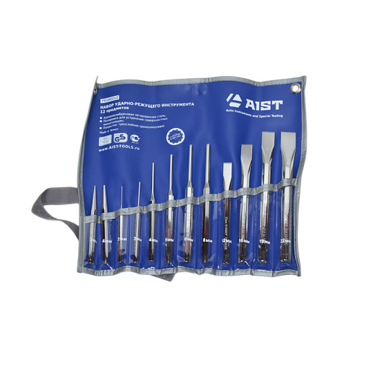 Набор ударно-режущего инструмента 12 предметов