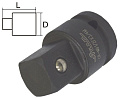 Адаптер ударный с 3/8"(F) на 1/4"(M)