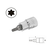 Головка-бита TORX T45 3/8" матовая