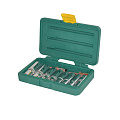 Набор головок глубоких 10 предметов 10-24мм (1/2") 12-гр. в кейсе