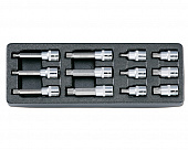 Набор головок-битов SPLINE M6-M12 1/2" 12 предметов в ложементе