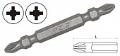 Бит двухсторонний POZIDRIV PZ.3xPZ.3 1/4" для шуруповерта 10 шт.