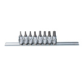 Набор головок-битов TORX (T8-T40) 1/4" 8 предметов