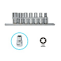 Набор головок TORX E4-E11 (1/4") 7 предметов на планке