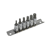 Набор головок-битов шестигранных HEX (H3-H8) 1/4" 6 предметов