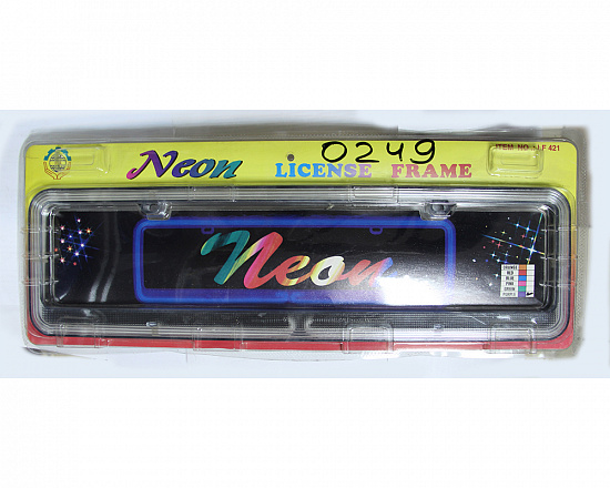 Рамка под номер LF421, Neon