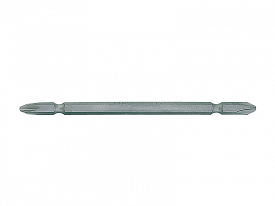 1/4" Бит двухсторон. д/мех. инструм. PHILLIPS PH.3+PH.3 L=65мм (уп. 10 шт.)