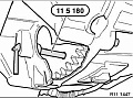 Фиксатор коленвала (фиксирующий штифт) BMW 11 5 180 для M47T2/M54/M57T2/M57TU/M62/M62VAN/M67