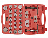 Инструмент для утапливания поршней тормозных цилиндров в наборе 29 пр.