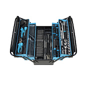 Набор инструмента 114 пр., в раздвижном мет. ящике PRO