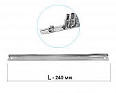 Рельс д/головок мет. L=250мм