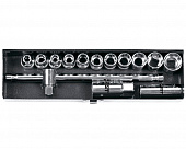Набор инструмента 14 пр. 8-22мм (1/2") 6-гр.