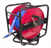 Шланг воздушный на катушке 8.0х12.0мм 40м с резьбовым соединением 1/4"