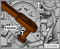 Ключ для помпы VAG T10508