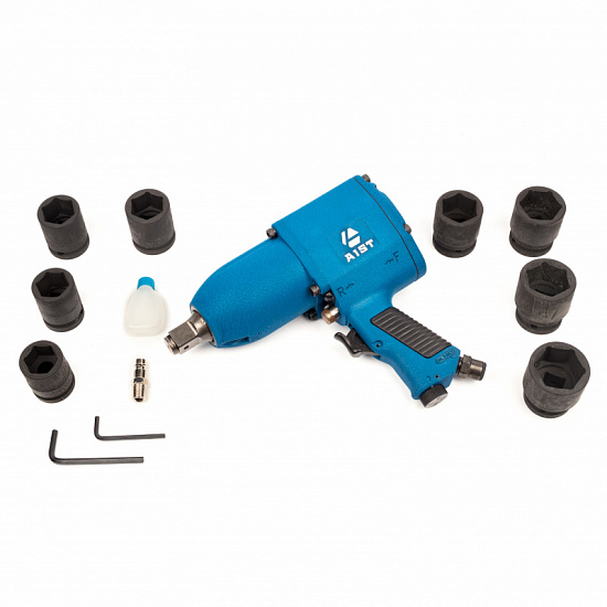 Пневмогайковерт 3/4" 1220Нм с набором головок