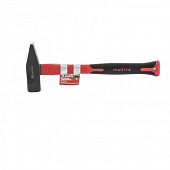 Молоток слесарный ''optimal'', 1000 г, фибергласовая обрезиненная рукоятка,квадратный боек// Matrix