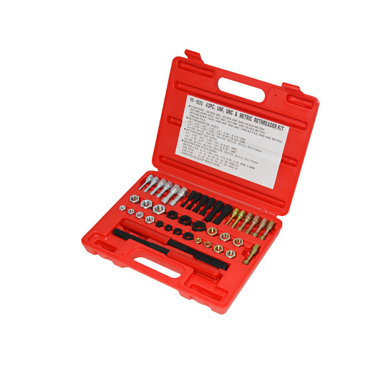 Набор инструмента для восстановления внешней и внутренней резьбы 43 пр.