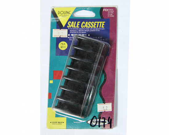 Подставка под кассеты Dolpac FD-0128 черный