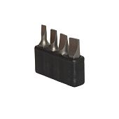 Набор битов шлицевых SL (SL3.5-SL7) 1/4" 4 предмета