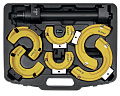 Универсальная стяжка (съемник) пружин МакФерсон 300мм с защитными вставками под пневмогайковерт