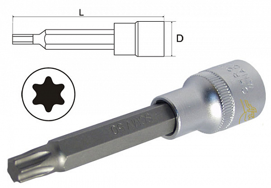 Головка-бита TORX T50 1/2"