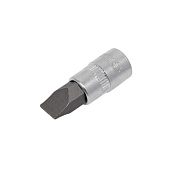 Головка-бита шлицевая 6.0х1.0мм 1/4" сатиновая